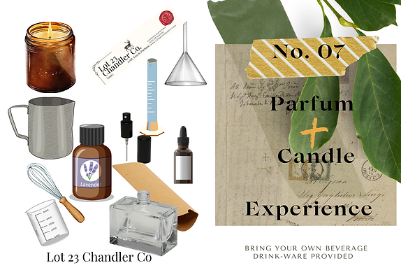 No.07 Eau de Perfume + Candle-Making BYOB - Lot 23 Chandler Co.