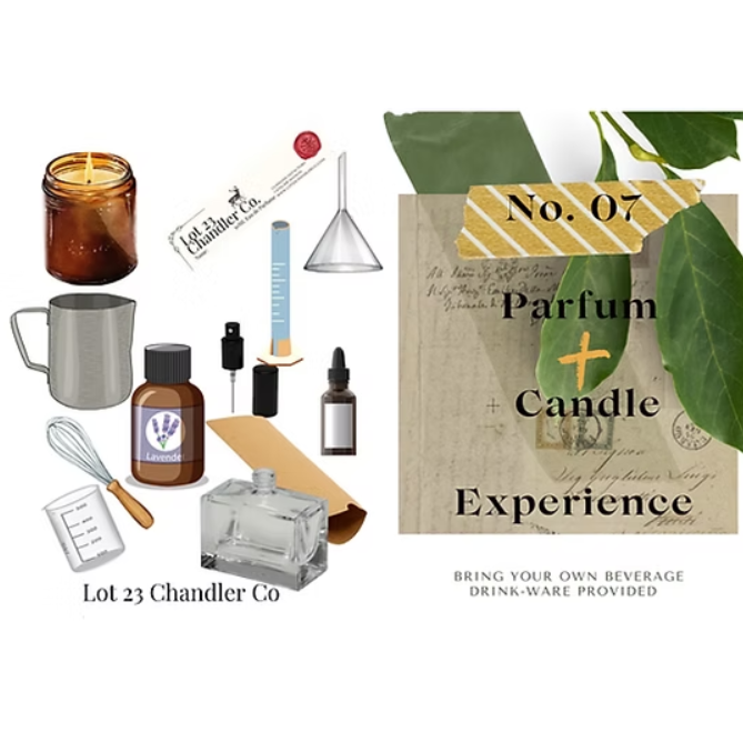 No.07 Eau de Parfum + Candle-Making Experience BYOB