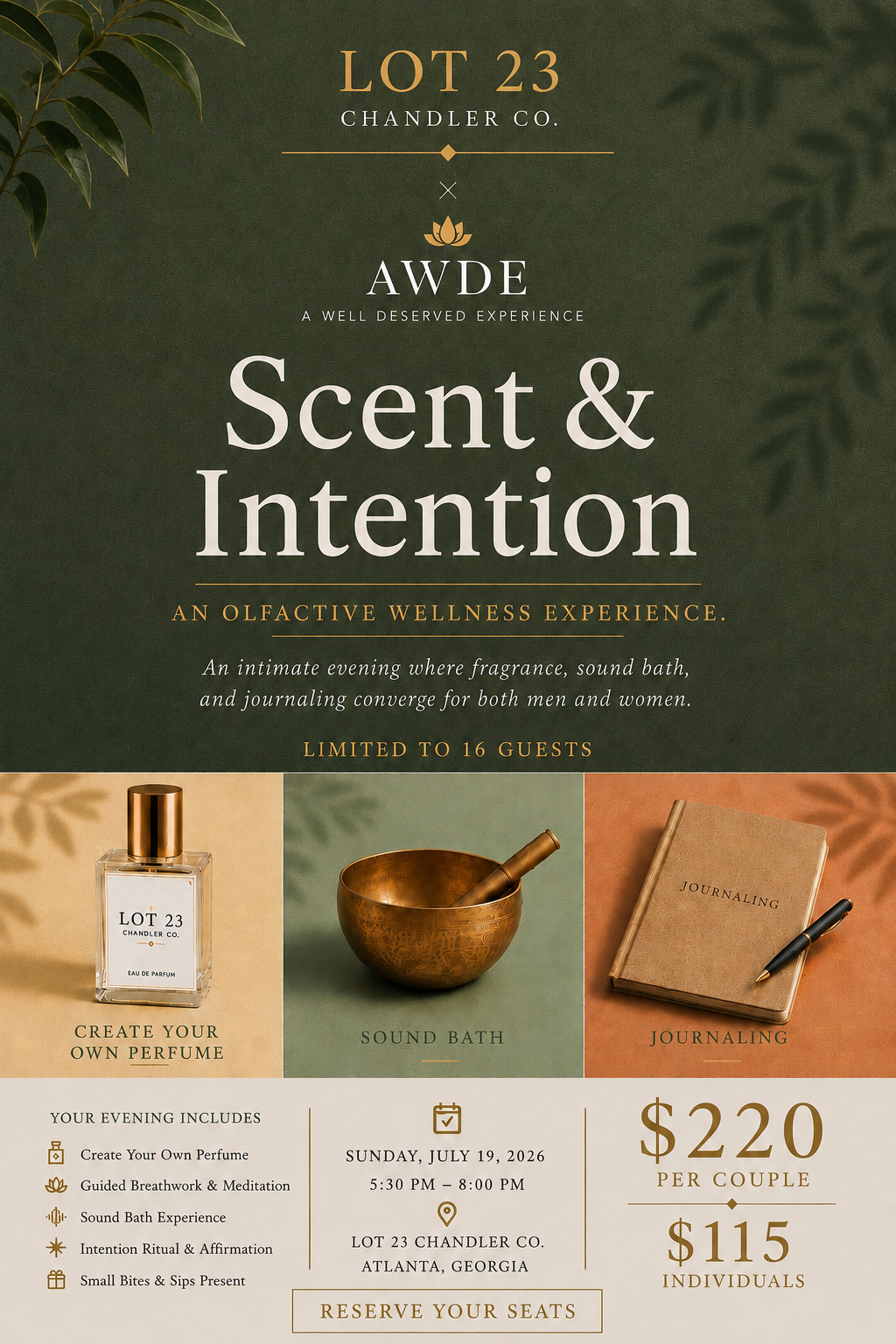 Scent & Intention | An Olfactive Wellness Experience