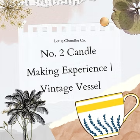 Lot 23 Chandler Co. No. 2  Candle Making Class for events like wedding party, birthday party, corporate events and more. Atlanta Georgia